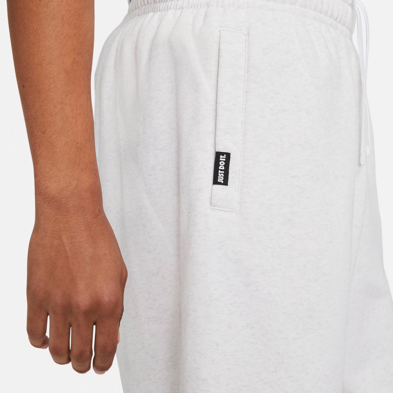 light blue nike fleece shorts