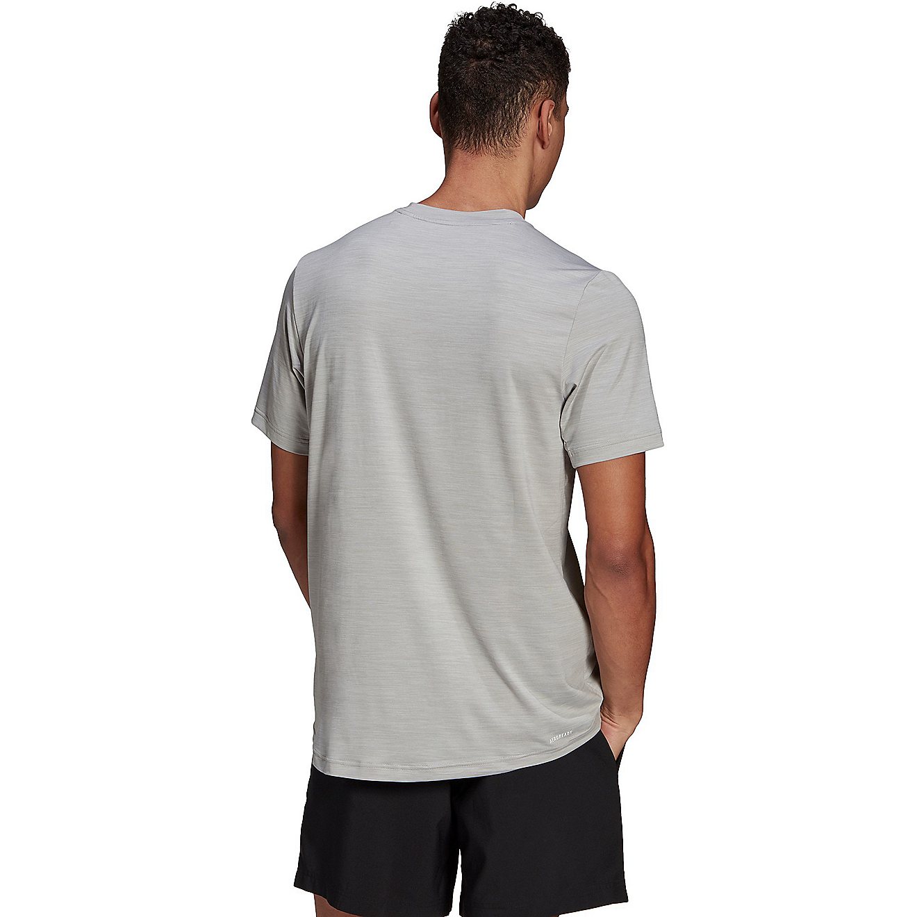 Adidas Men's AEROREADY Designed 2 Move Sport Stretch Short Sleeve T-shirt                                                        - view number 4