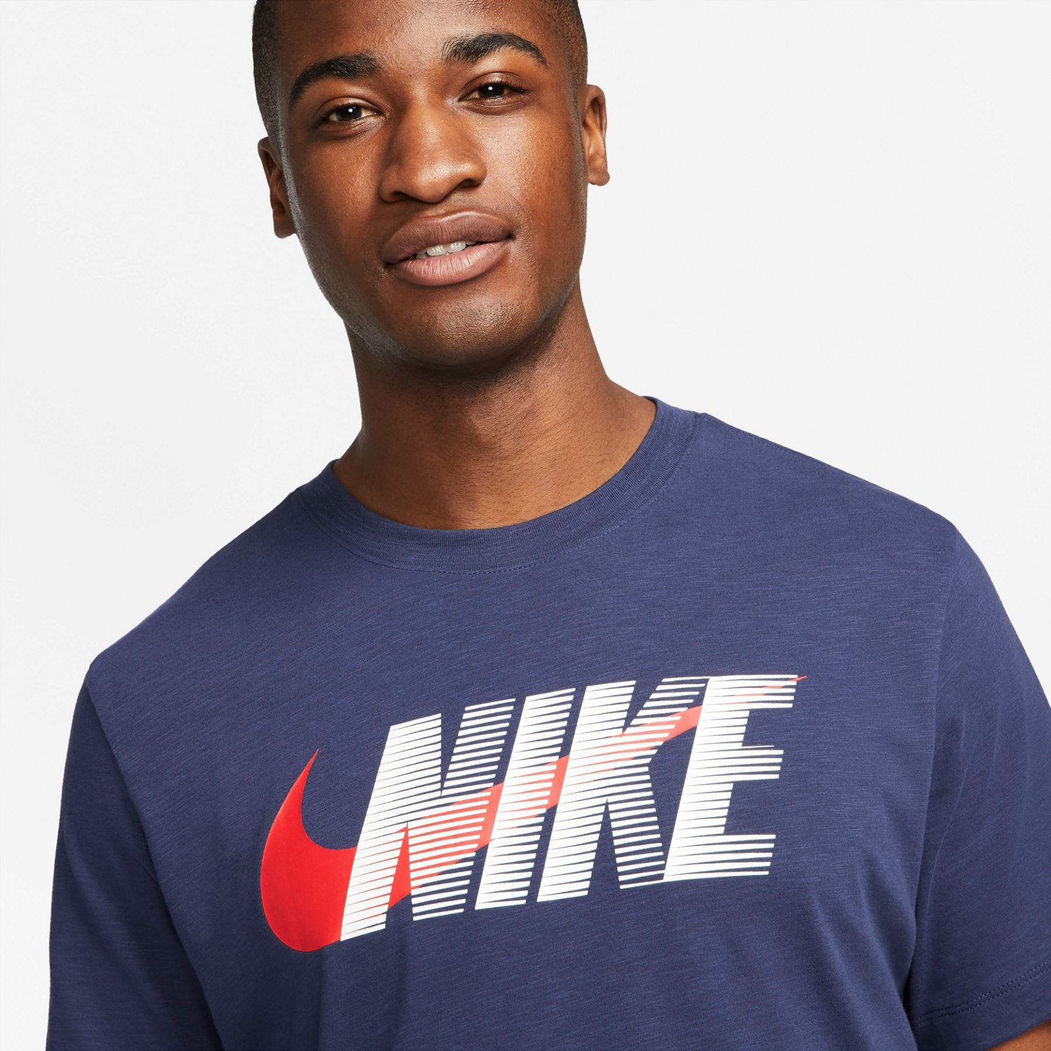 Nike Men's Dri-FIT Block Swoosh Training T-shirt | Academy