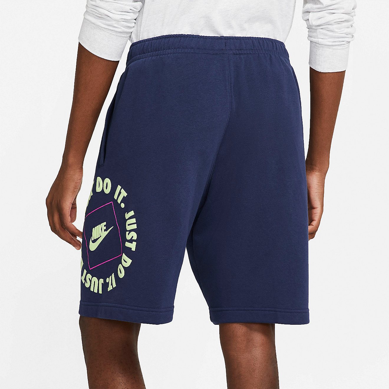 Nike Men's Sportswear JDI Fleece Shorts                                                                                          - view number 4