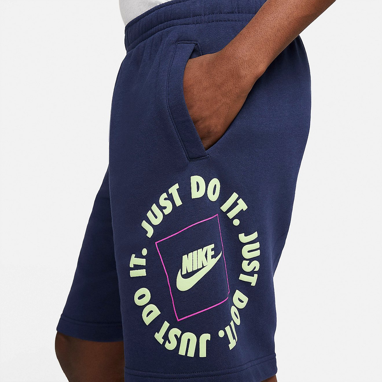 Nike Men's Sportswear JDI Fleece Shorts                                                                                          - view number 5