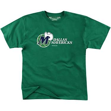 Mitchell & Ness Men's Dallas Mavericks Basic Retro Team Logo Short Sleeve T-shirt                                               