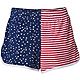 BCG Women's Lifestyle Stars and Stripes Shorts Under 5 in                                                                        - view number 2 image