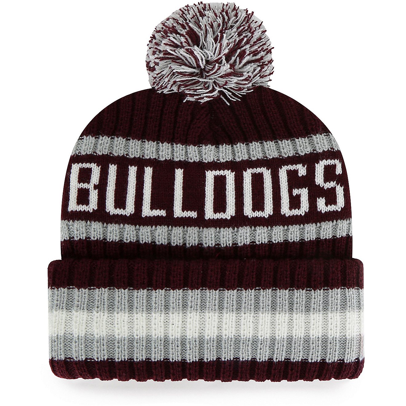 '47 Mississippi State University Bering Cuff Knit Pom Hat                                                                        - view number 2