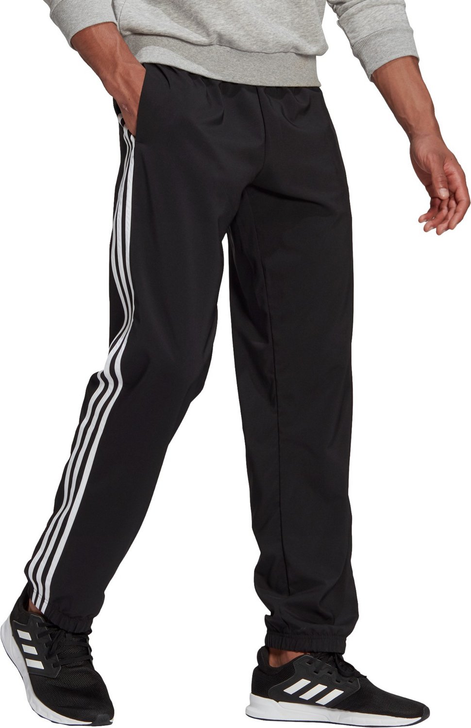 elasticated cuff joggers mens