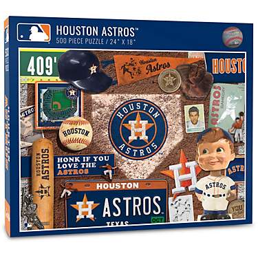 YouTheFan Houston Astros Retro Series 500-Piece Puzzle                                                                          