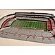 YouTheFan University of Arkansas 5-Layer StadiumViews 3-D Wall Art                                                               - view number 3 image