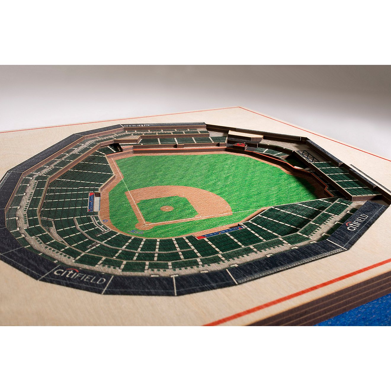 YouTheFan New York Mets 5-Layer StadiumViews 3-D Wall Art                                                                        - view number 3