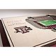 YouTheFan Texas A&M University 5-Layer Stadium Views 3-D Wall Art                                                                - view number 2 image