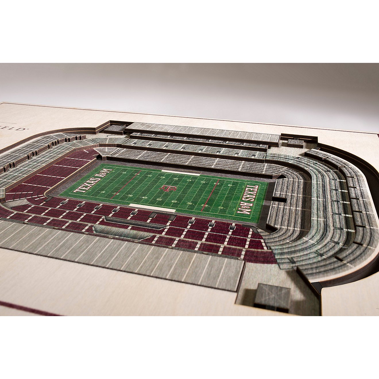 YouTheFan Texas A&M University 5-Layer Stadium Views 3-D Wall Art                                                                - view number 3