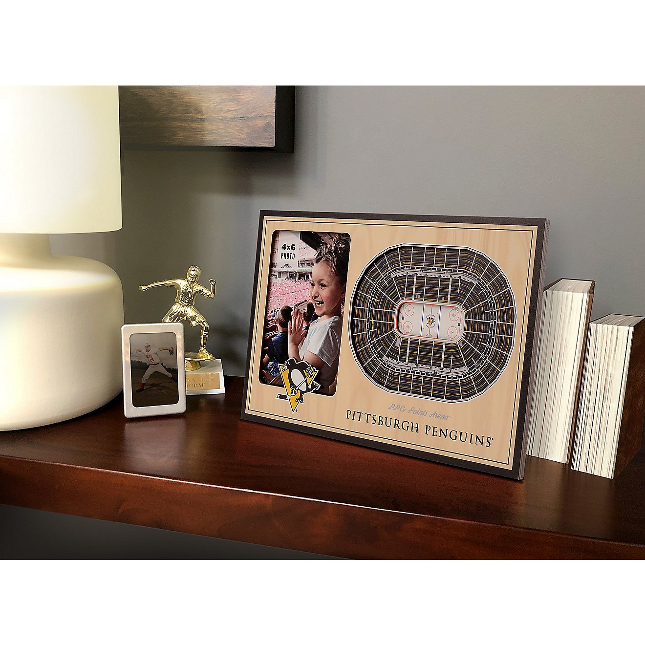 YouTheFan Pittsburgh Penguins 3D Stadium Views Picture Frame                                                                     - view number 5