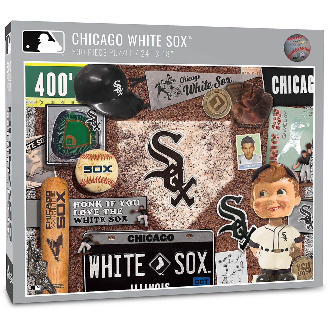 YouTheFan Chicago White Sox Retro Series 500-Piece Jigsaw Puzzle                                                                 - view number 1