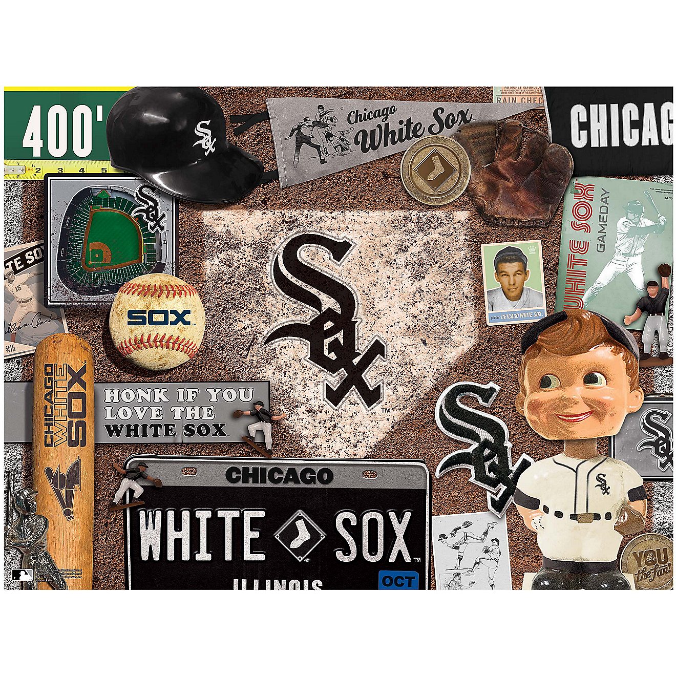 YouTheFan Chicago White Sox Retro Series 500-Piece Jigsaw Puzzle                                                                 - view number 2