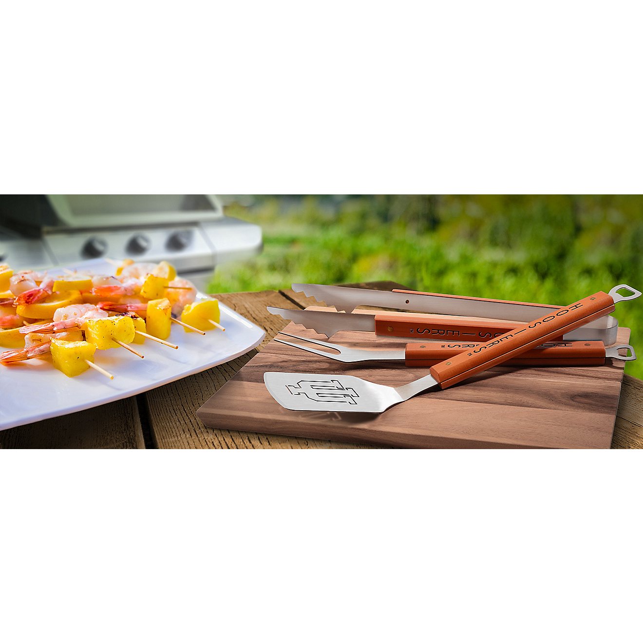 YouTheFan Indiana University Classic Series 3-Piece BBQ Set                                                                      - view number 3