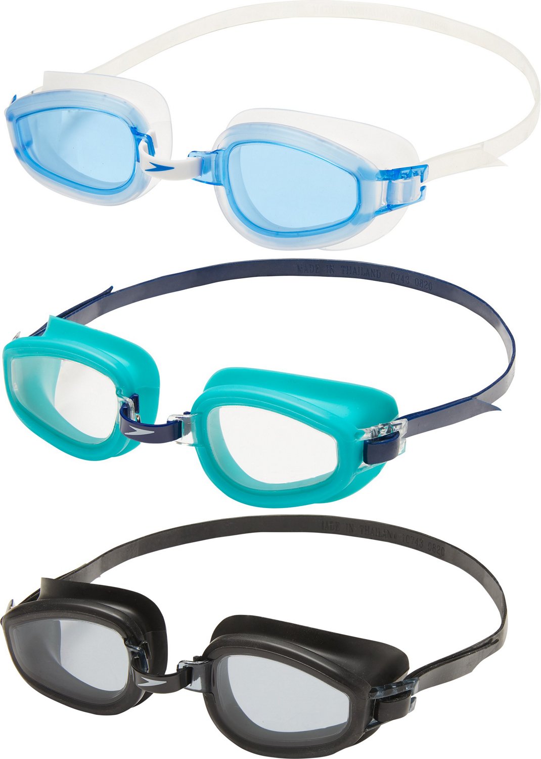Speedo Hermosa 2.0 Swim Goggles 3Pack Academy