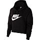 Nike Women's Sportswear Essentials Cropped Pullover Hoodie                                                                       - view number 6 image