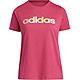 adidas Women's Linear Multicolor Plus Size Graphic T-shirt                                                                       - view number 6 image