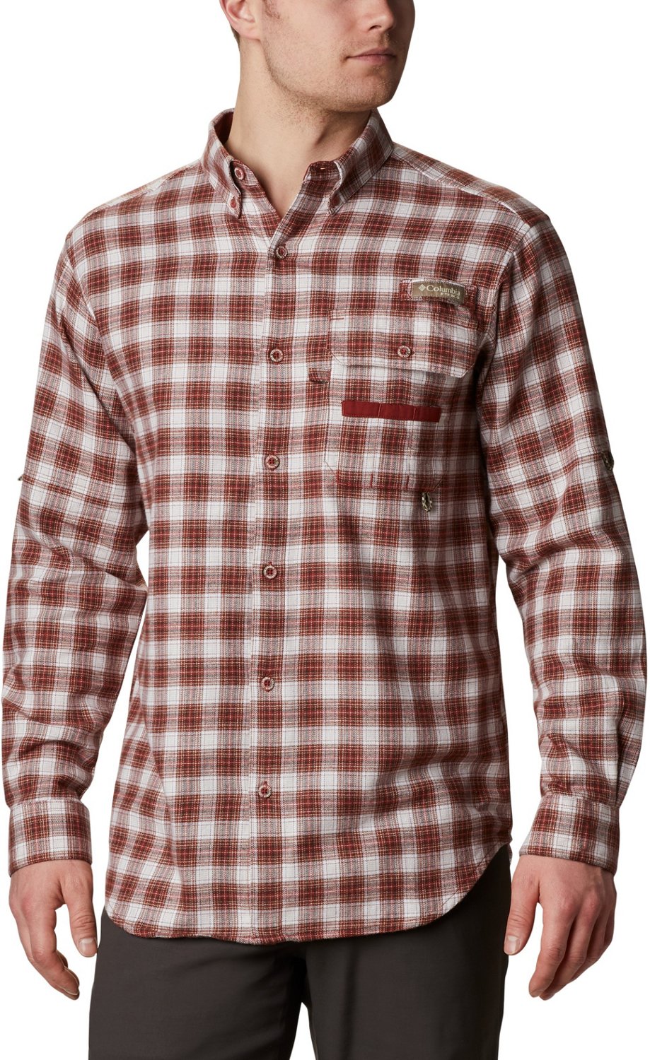 columbia mens button downs