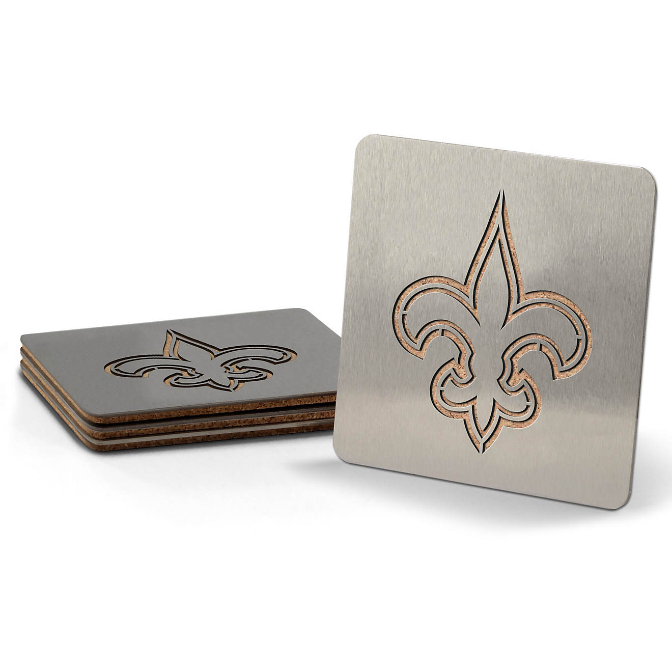 YouTheFan New Orleans Saints 4-Piece Coaster Set                                                                                 - view number 1
