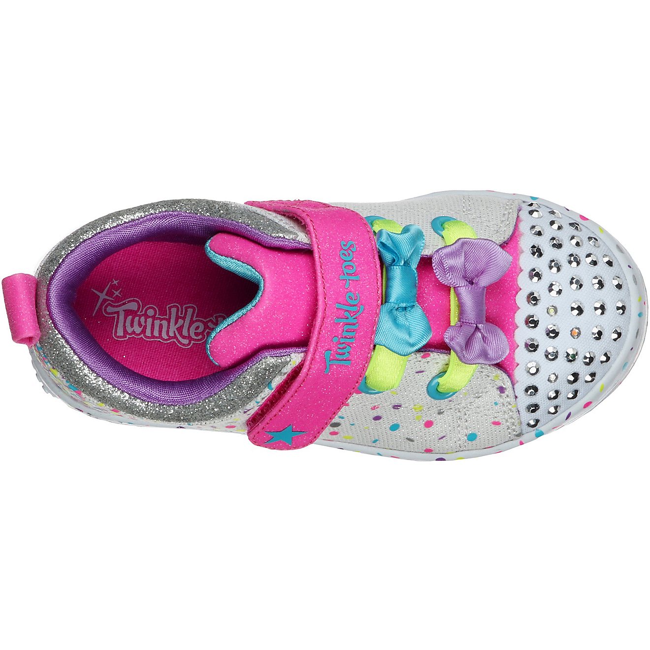 SKECHERS Toddler Girls' Twi-Lites Confetti Princess Shoes                                                                        - view number 4