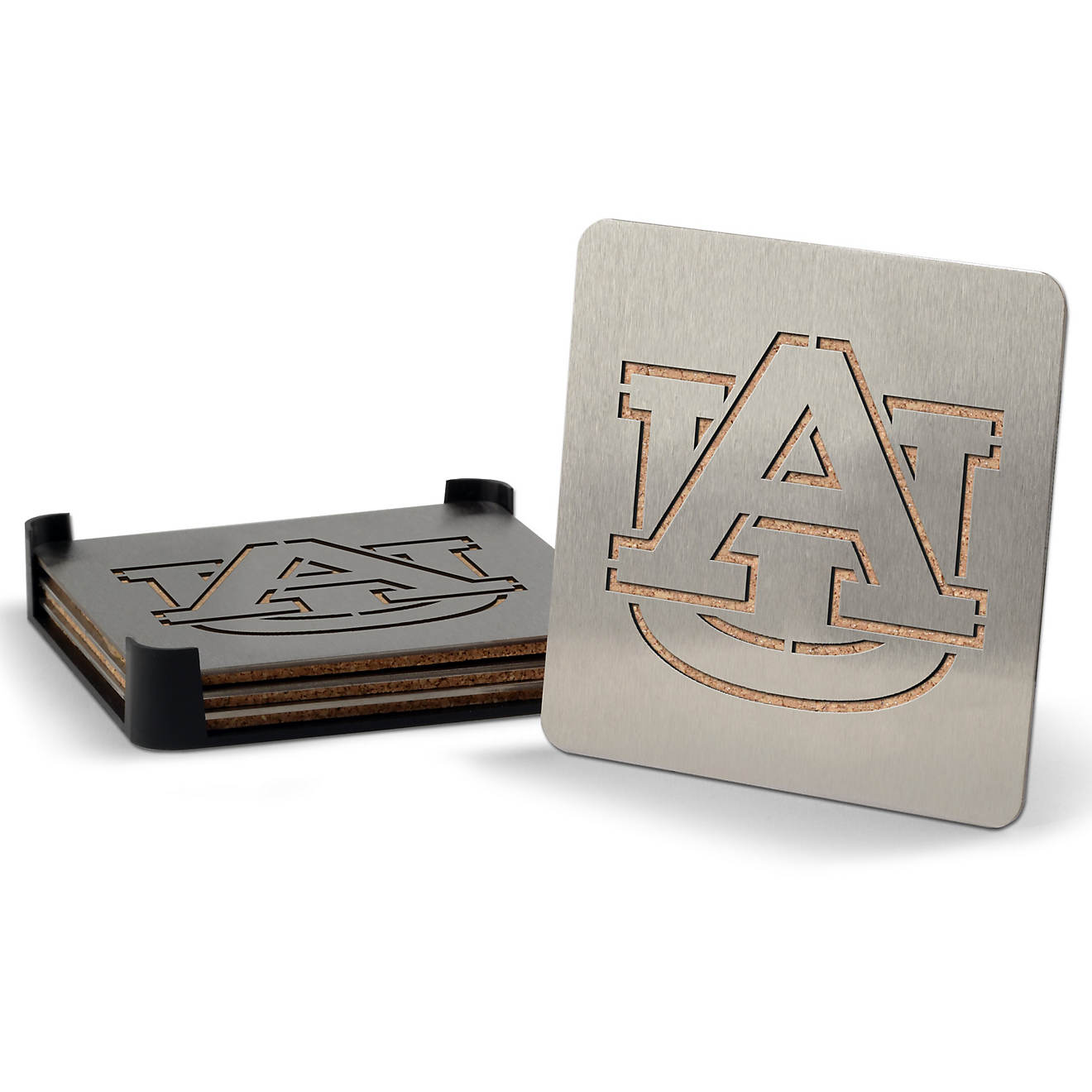 YouTheFan Auburn University Boasters Coasters 4-Pack                                                                             - view number 1