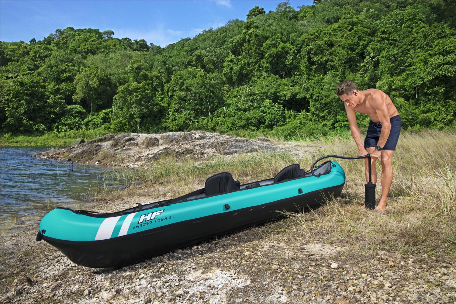 Bestway Hydro-Force Ventura X2 Inflatable Kayak | Academy