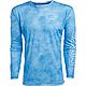 Costa Men's Tech Topographic Crew Neck Long Sleeve T-shirt                                                                       - view number 1 image
