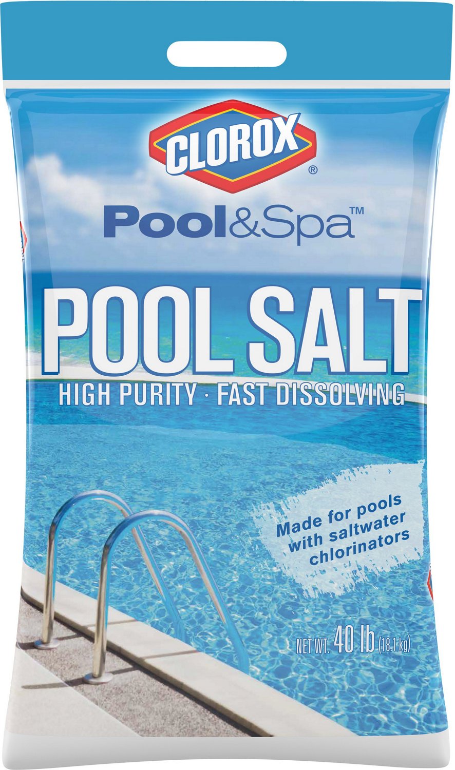 Clorox Pool & Spa 40 lb Pool Salt                                                                                               