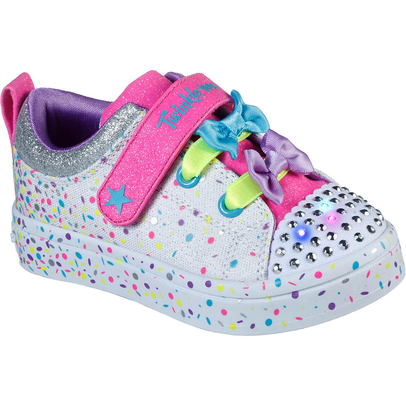 SKECHERS Toddler Girls' Twi-Lites Confetti Princess Shoes                                                                        - view number 1
