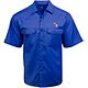 Antigua Men's Texas Rangers Game Day Woven Fishing Shirt                                                                         - view number 1 image