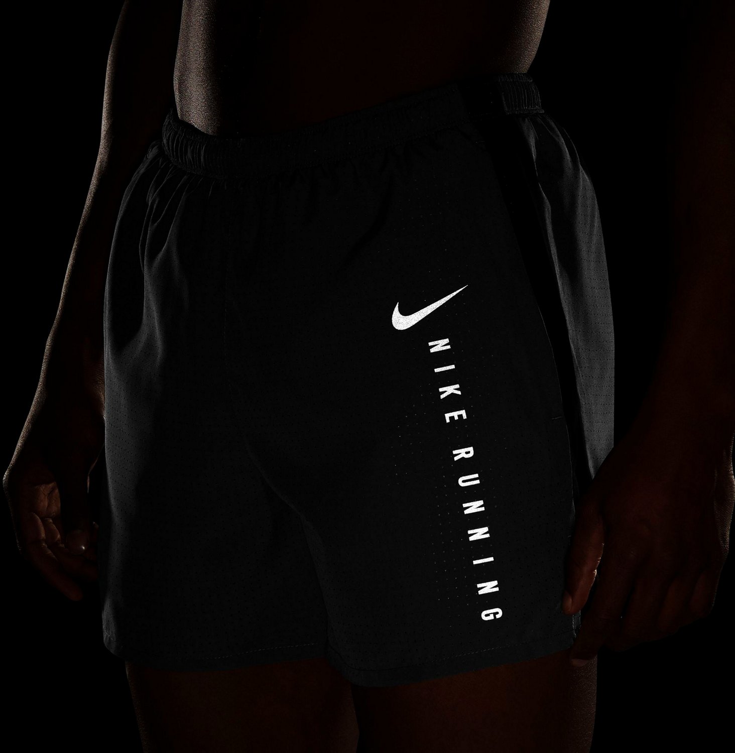 nike running run division challenger 5 inch shorts