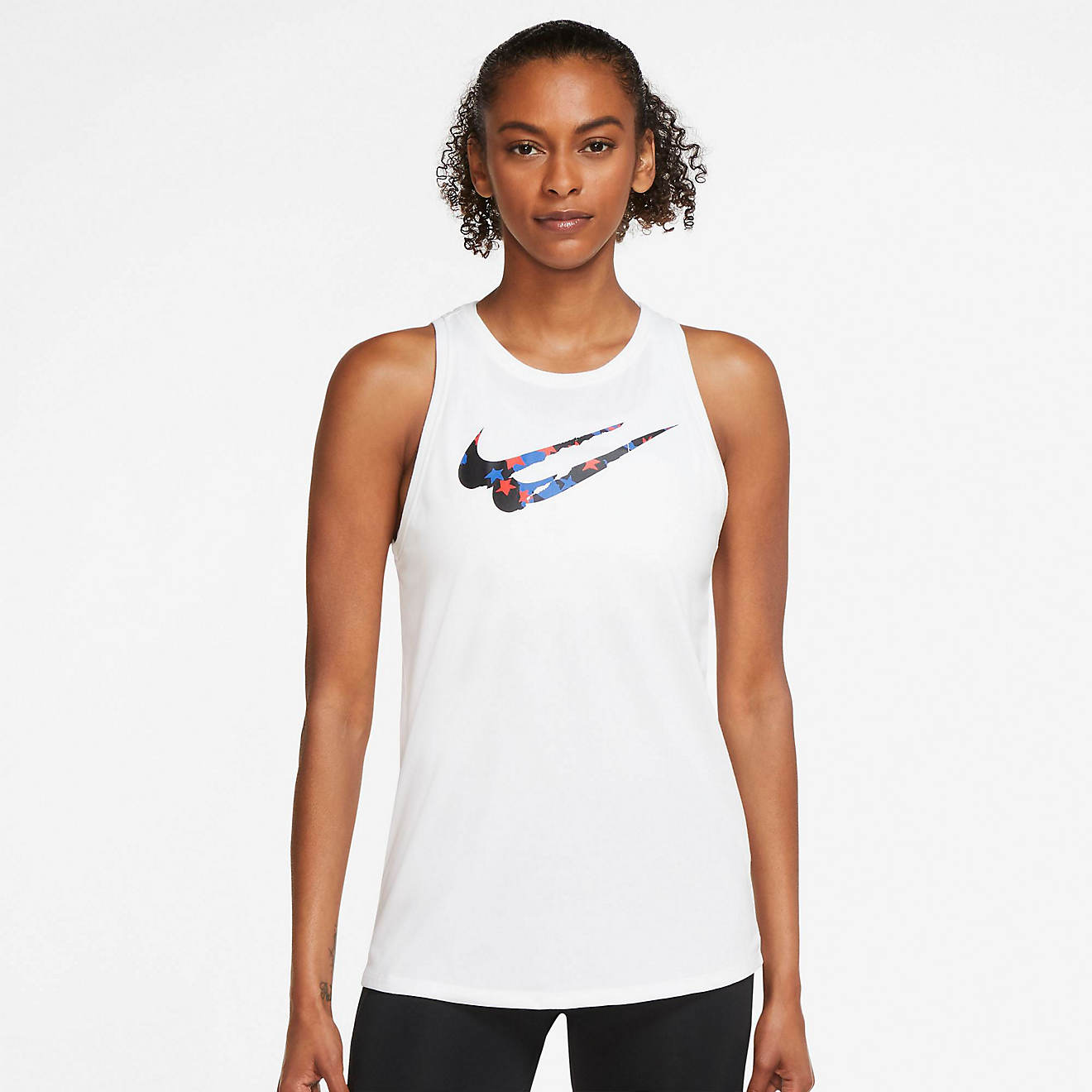 Nike Women's Dri-FIT Graphic Training Tank Top                                                                                   - view number 1