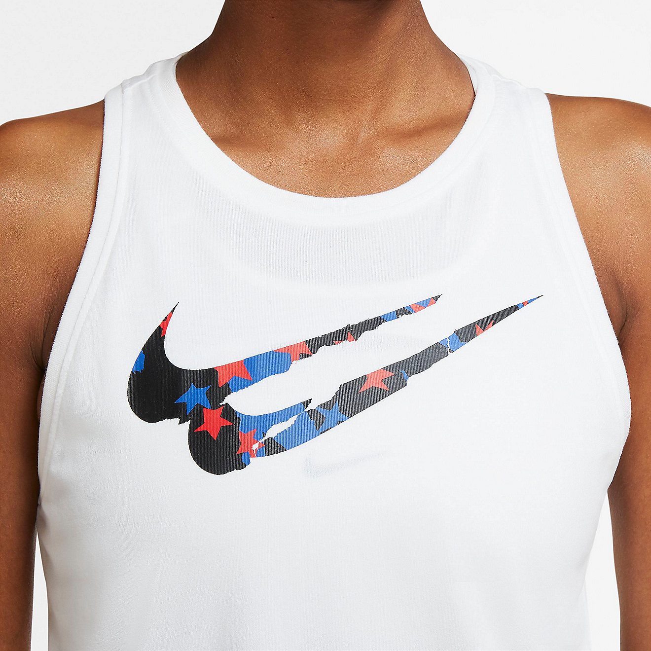 Nike Women's Dri-FIT Graphic Training Tank Top                                                                                   - view number 3