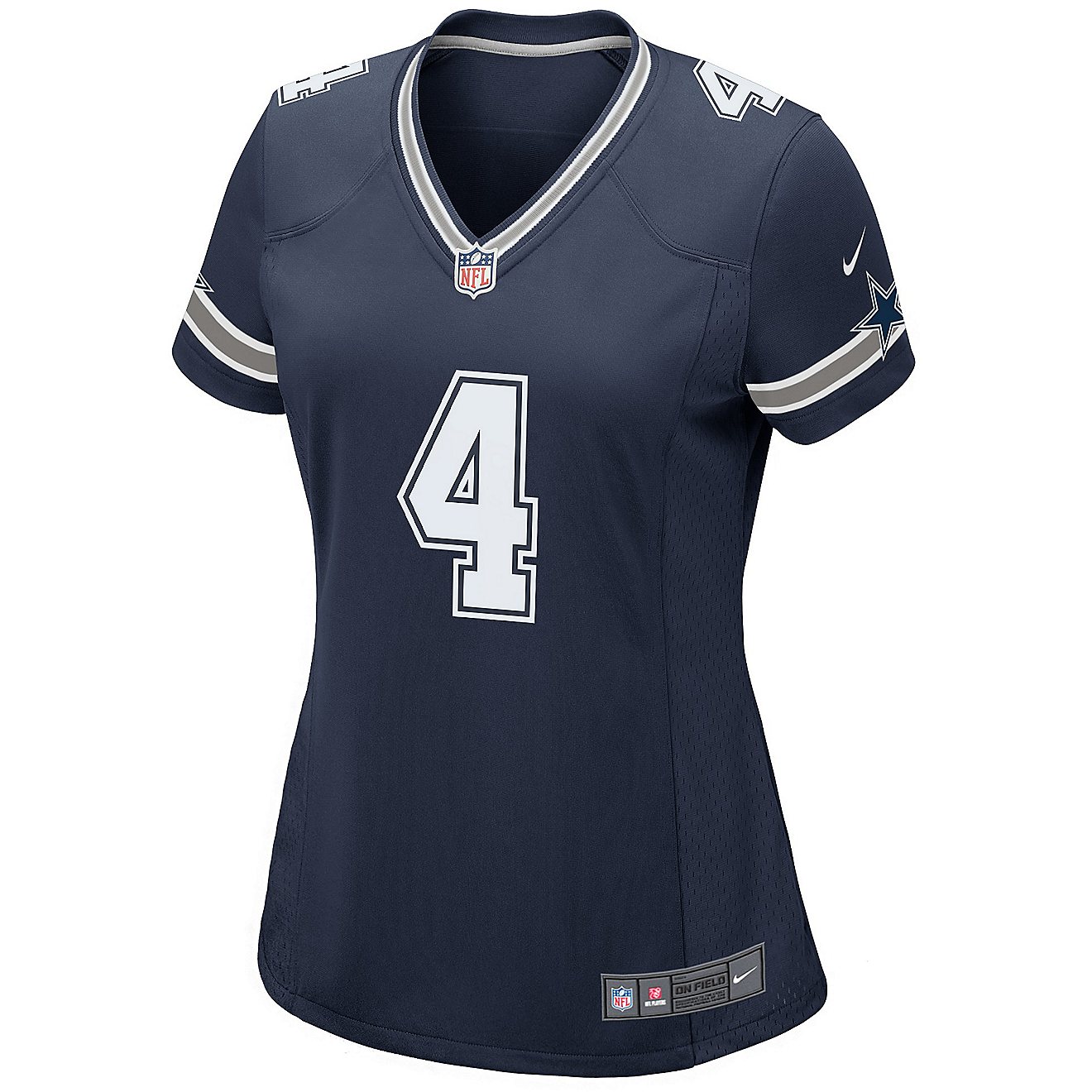 Nike Women's Dallas Cowboys Dak Prescott 4 Game Jersey                                                                           - view number 2