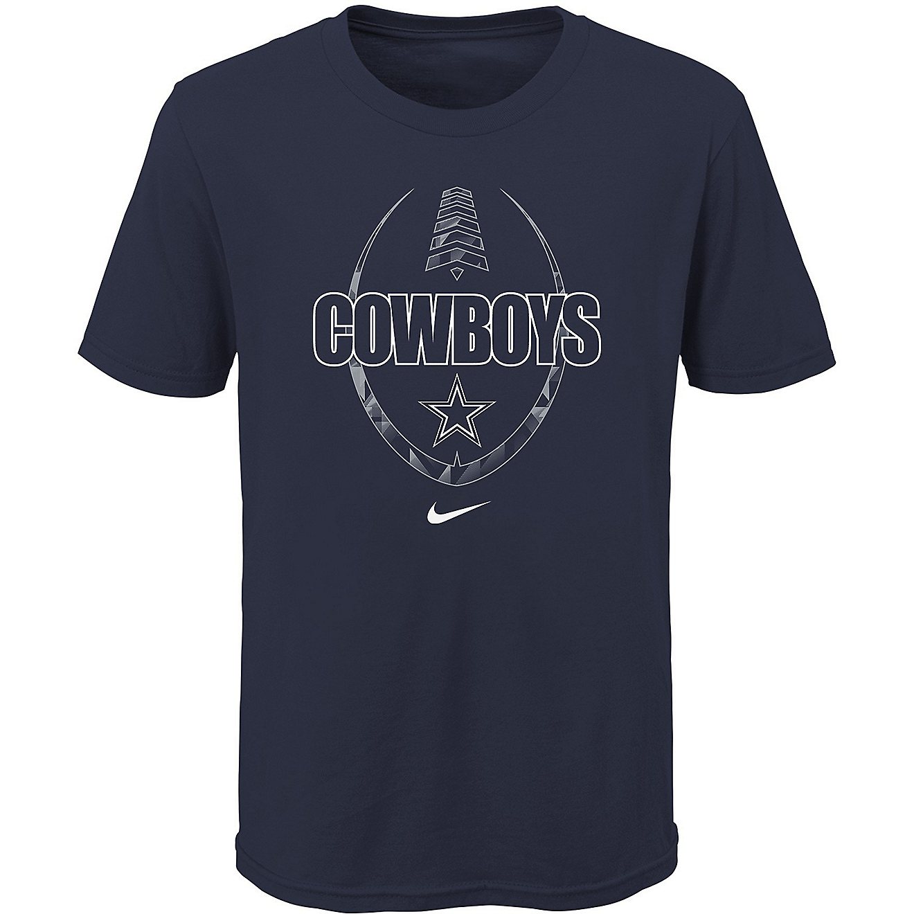 Dallas Cowboys Boys' Icon Graphic T-shirt                                                                                        - view number 1
