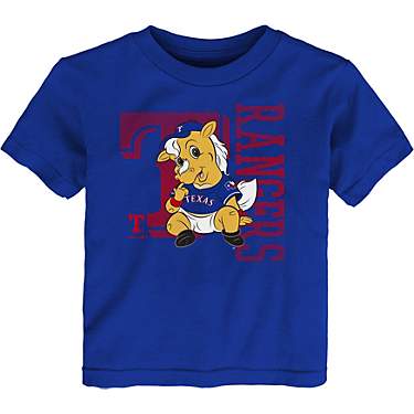 MLB Toddlers' Texas Rangers Mascot 2.0 T-shirt                                                                                  
