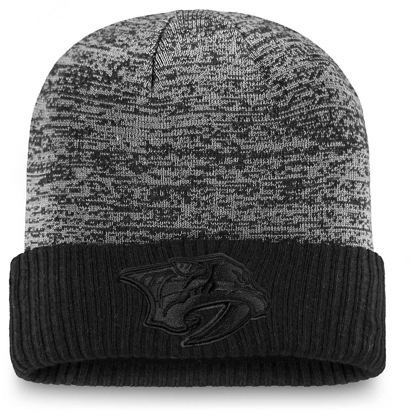 Nashville Predators Adults' AP Training and Travel Cuffed Beanie                                                                 - view number 1