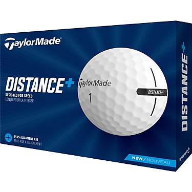TaylorMade Distance Golf Balls 12-Pack                                                                                          