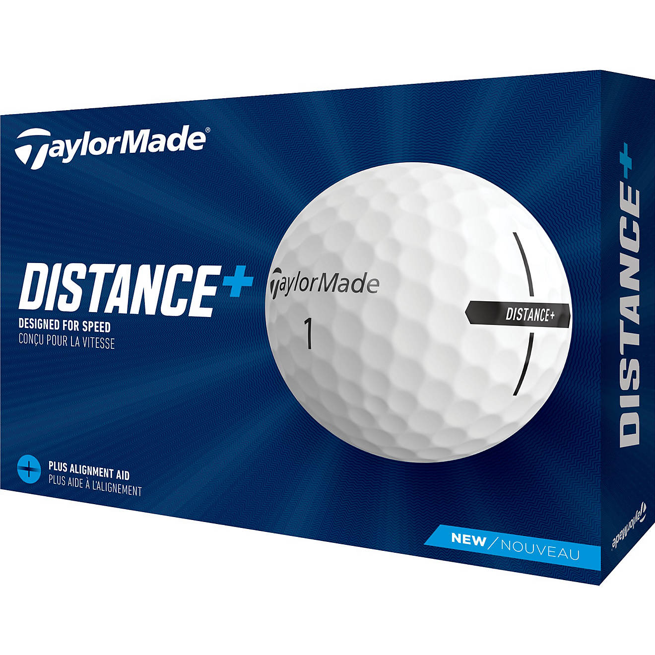 TaylorMade Distance Golf Balls 12-Pack                                                                                           - view number 1