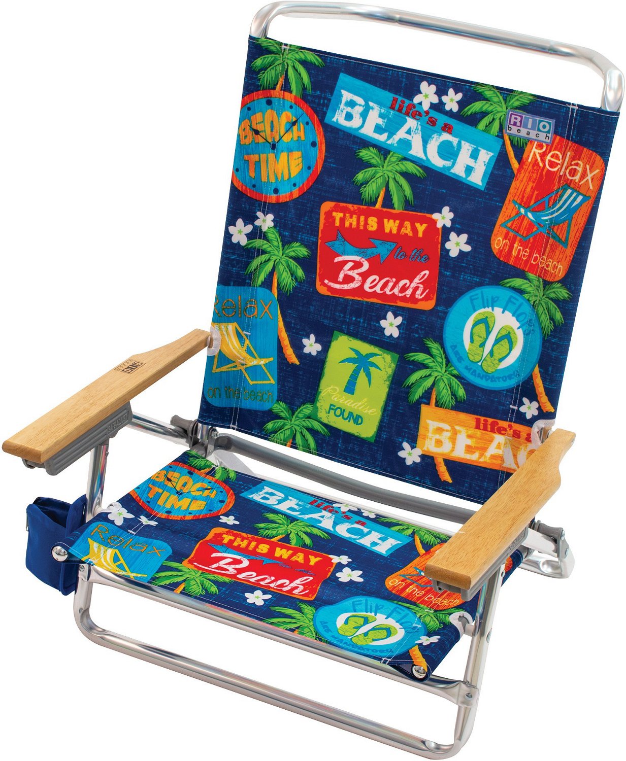 Rio 5 Position Aluminum Beach Chair Academy   20594555