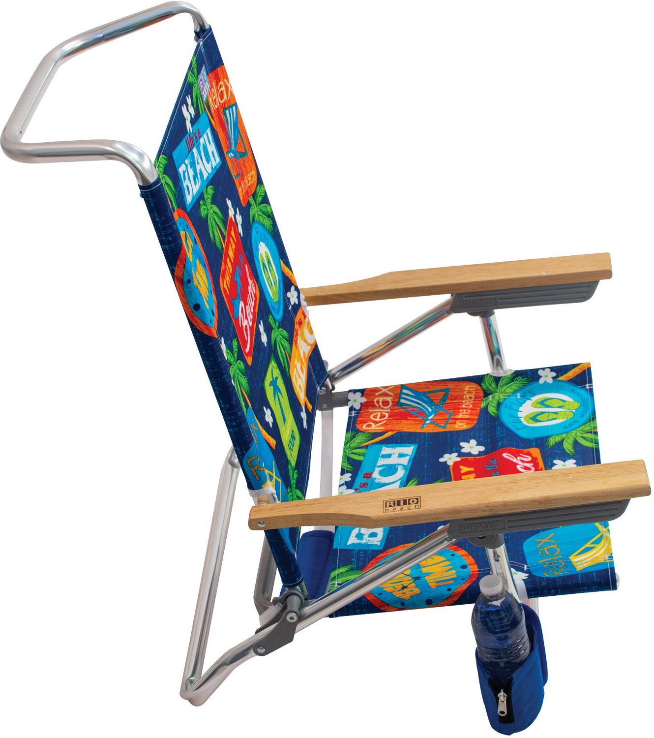 Rio 5Position Aluminum Beach Chair Academy