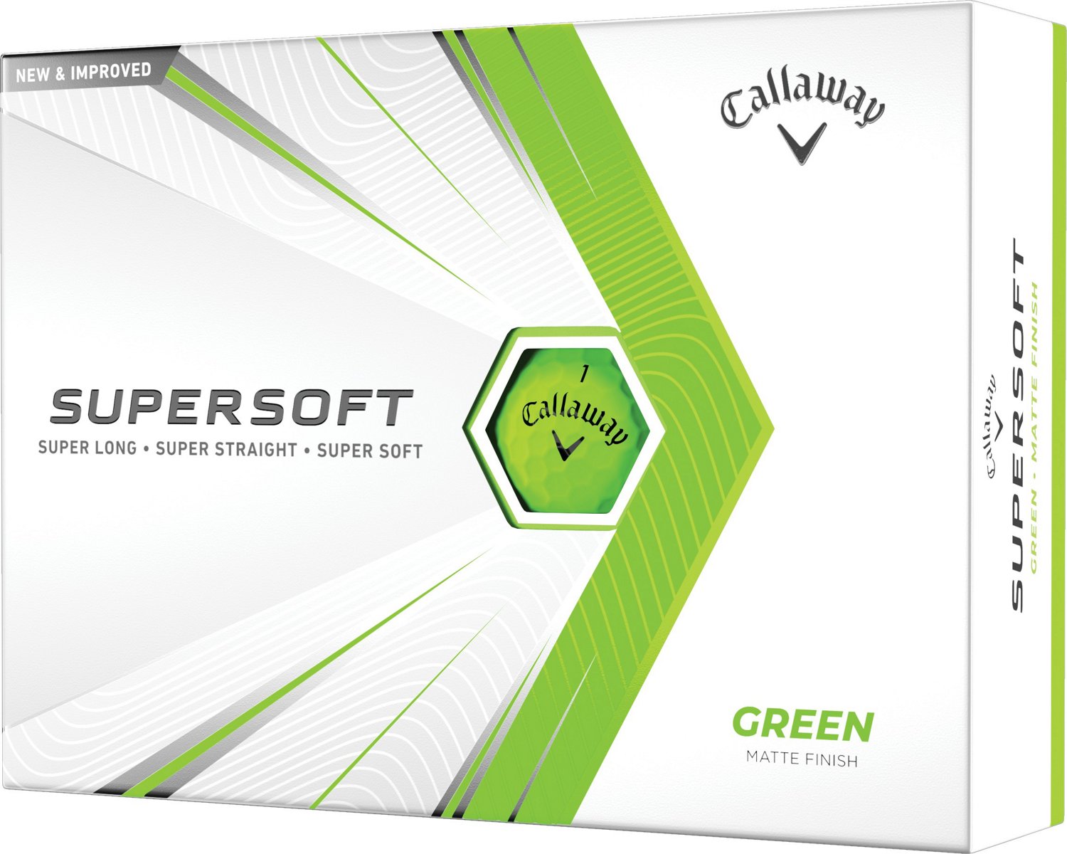 Callaway Supersoft Golf Balls 12pk - Green
