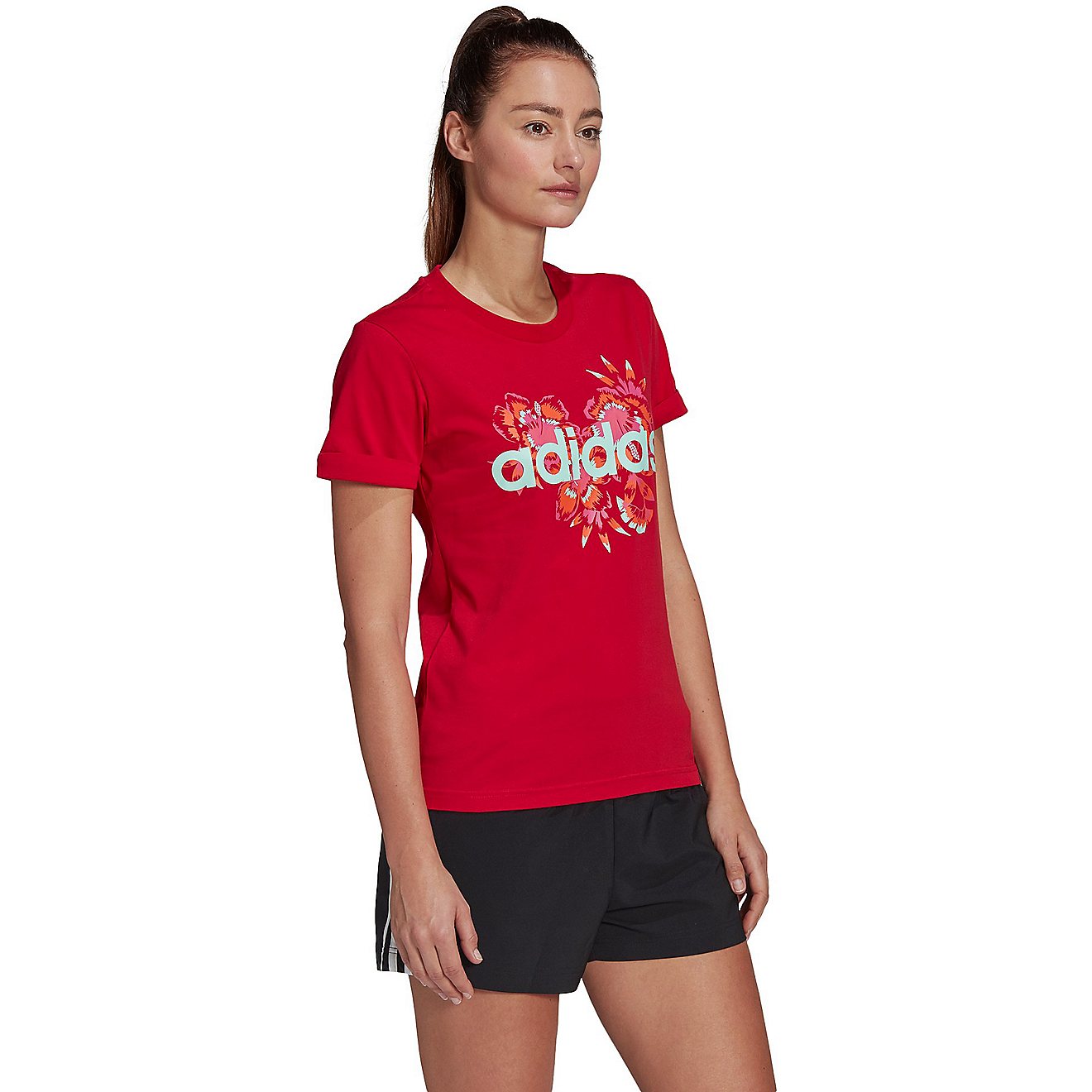 adidas Women's Farm Graphic Short Sleeve T-shirt                                                                                 - view number 3