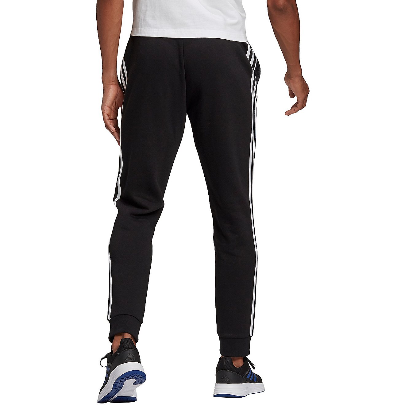 adidas Men's 3S Fleece Tapered Sweatpants                                                                                        - view number 2