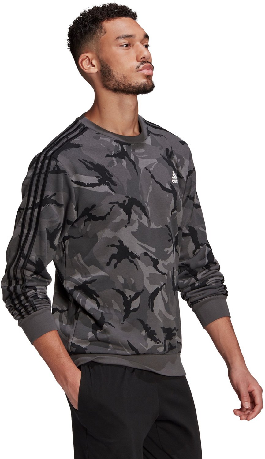 adidas Men's Camo Sweatshirt | Academy