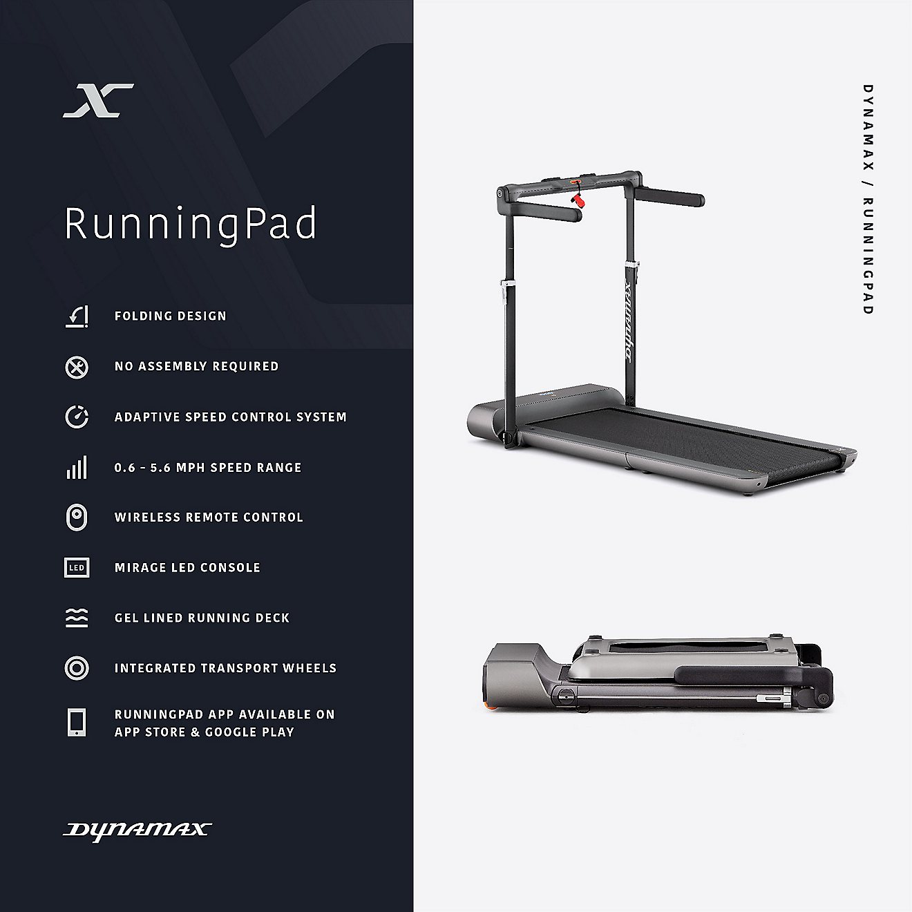 Dynamax Running Pad Treadmill                                                                                                    - view number 13