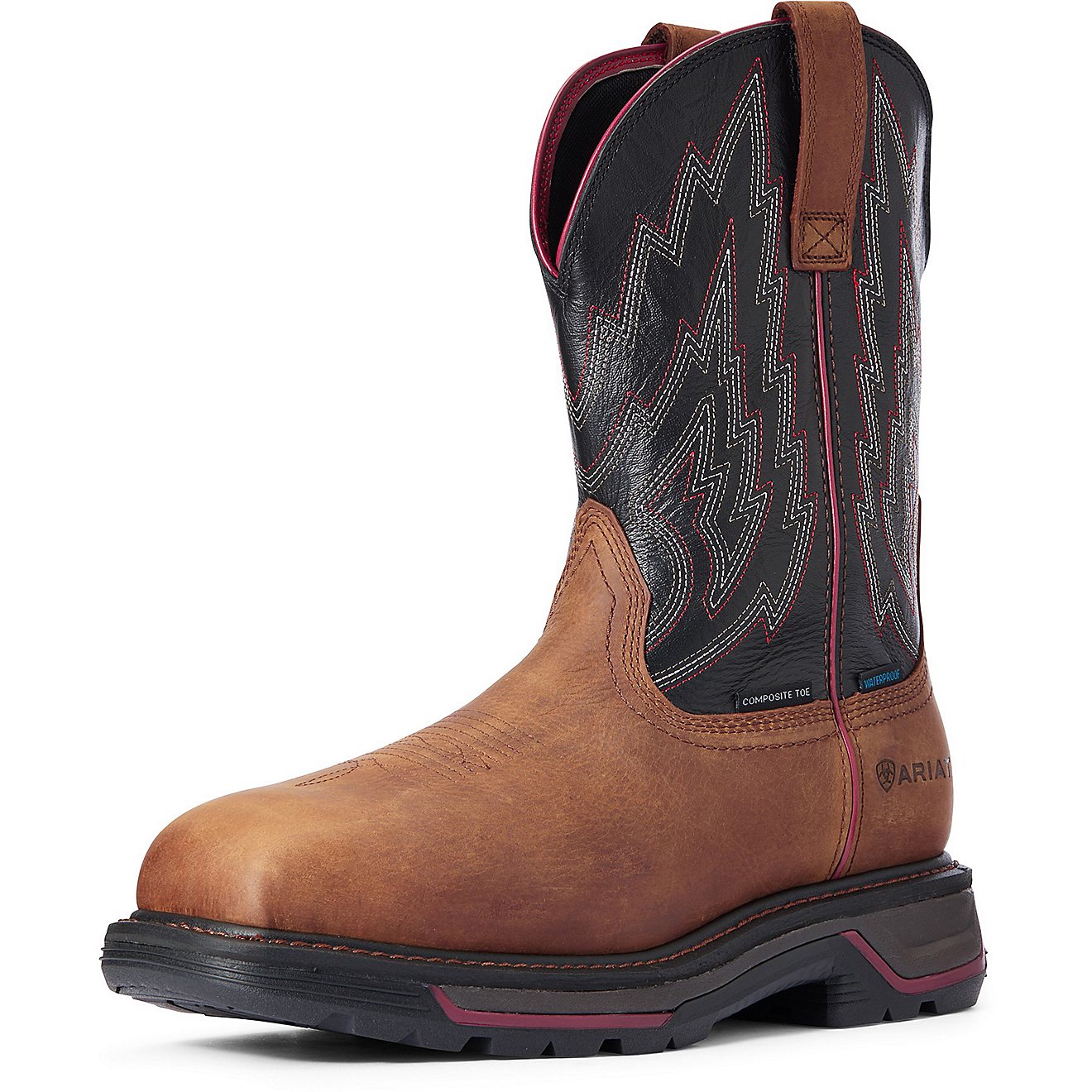 Ariat Men's Big Rig Waterproof Composite Toe Work Boots                                                                          - view number 1