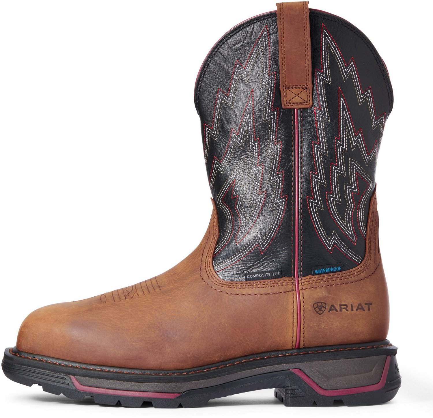 big rig composite toe work boot