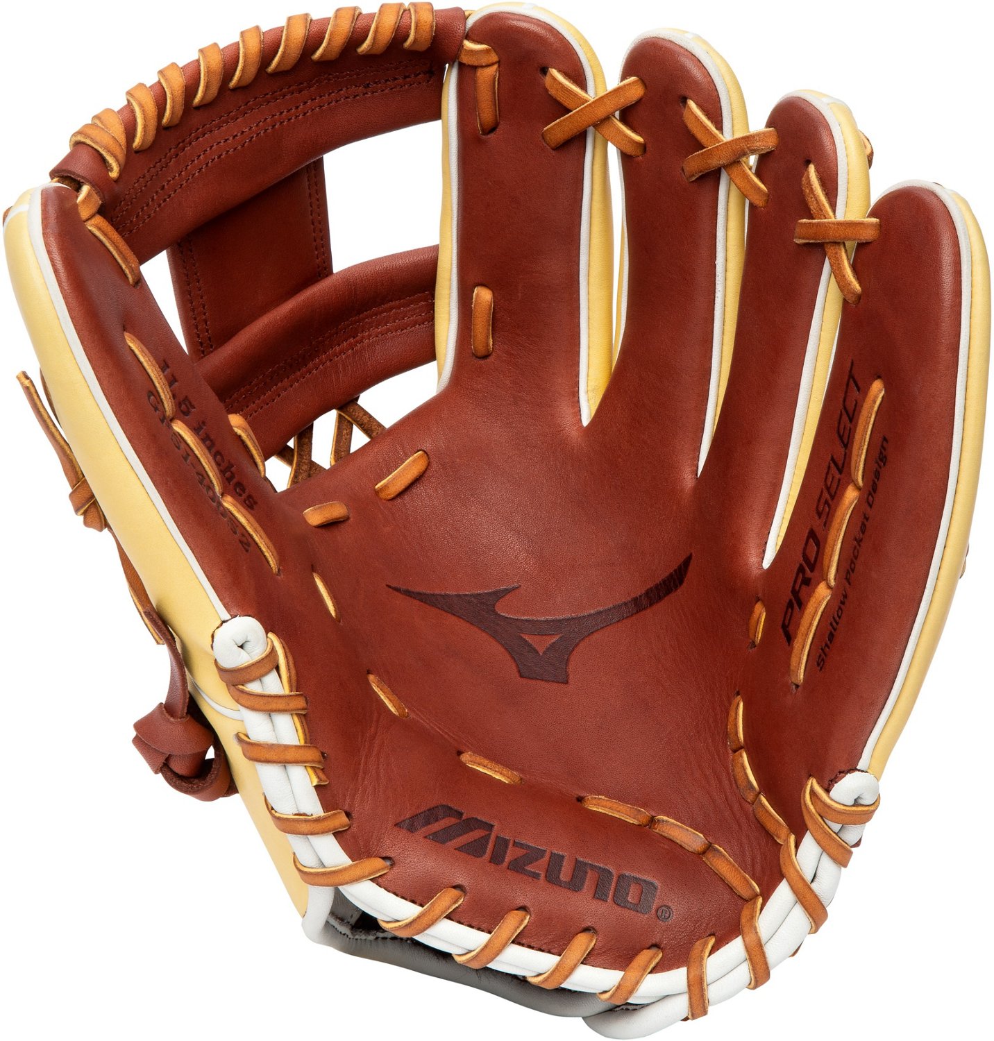 Mizuno Pro Select Shallow Pocket 11.5 in Baseball Infield Glove Academy