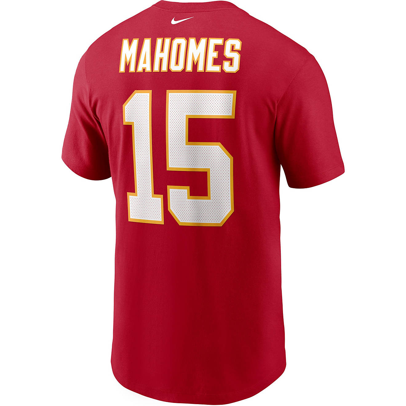 Nike Men's Kansas City Chiefs Patrick Mahomes 15 Short Sleeve T-shirt                                                            - view number 1